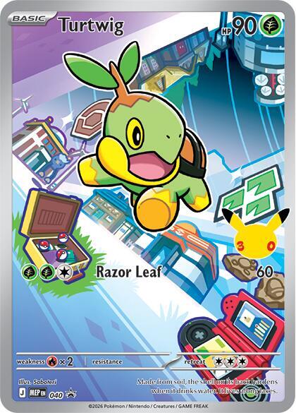 Pokemon - Turtwig - 040 - ME: Mega Evolution Promo (MEP)