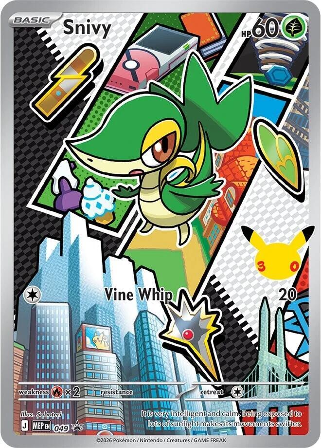 Pokemon - Snivy - 049 - ME: Mega Evolution Promo (MEP)