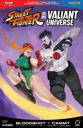 Street Fighter Vs. The Valiant Universe Special Cover A available at TelComics