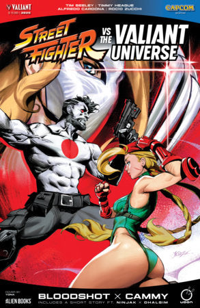 Street Fighter Vs. The Valiant Universe Special Cover B
