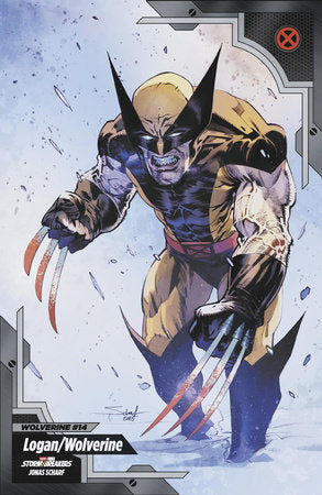 Wolverine #14 Jonas Scharf X-Men Trading Card Variant available at TelComics