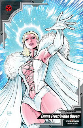 X-Men #24 Luciano Vecchio X-Men Trading Card Variant available at TelComics