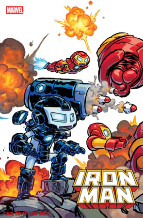 Iron Man #2 Skottie Young 4-Part Connecting Variant