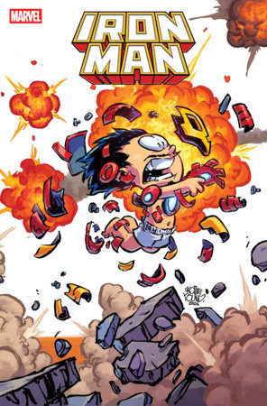 Iron Man #4 Skottie Young 4-Part Connecting Variant available at TelComics
