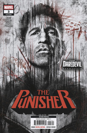 Punisher #3 Marvel Television 2nd Printing Variant available at TelComics