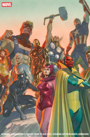 Avengers: Armageddon #1 Alex Ross Marvel Dimensions Variant ~ Pre-sale 06/10/26