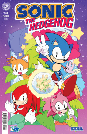 Sonic the Hedgehog: 35th Anniversary Special Cover A available at TelComics