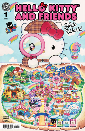Hello Kitty and Friends: Hello World! #1 Cover B available at TelComics