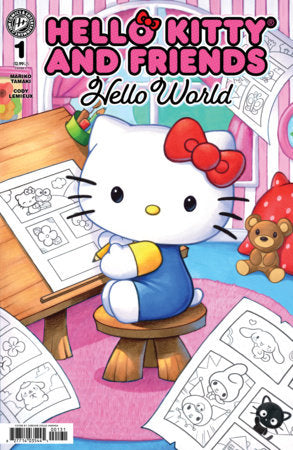 Hello Kitty and Friends: Hello World! #1 Cover C Foil available at TelComics