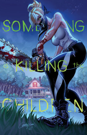 Something is Killing the Children #50 Cover. L FOC Variant J Scott Campbell available at TelComics