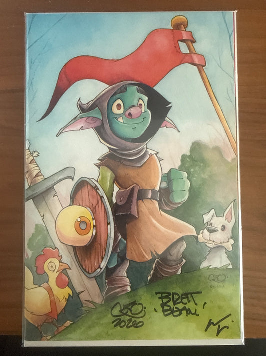 🔥🔥🔥 FIRST PRINT 🔥🔥🔥 D'ORC #1 TelComics Exclusive Signed by Bean, Zullo, Uminga available at TelComics