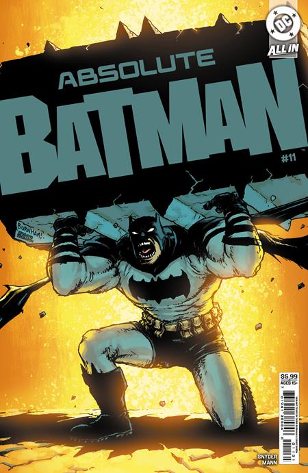 Absolute Batman #11 Cover C Chris Burnham Card Stock