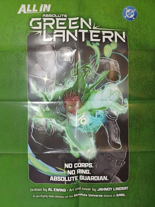 Absolute Green Lantern Promo Poster 24"x36" (60.96cm x 91.44cm)