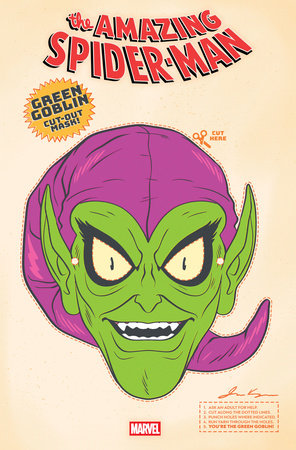 The Amazing Spider-Man #12 Retro Halloween Mask