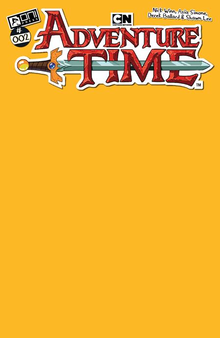 Adventure Time (2025) #2 Cover C Blank Sketch - Telcomics