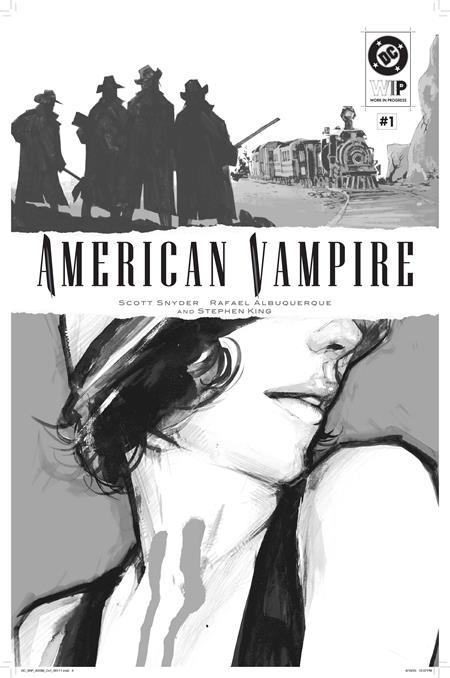 American Vampire #1 DC W.I.P. size is 11x17