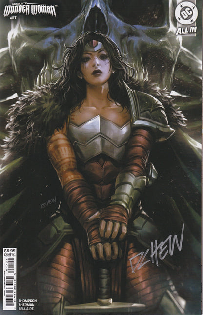 Absolute Wonder Woman #17 Cover B Derrick Chew Signed