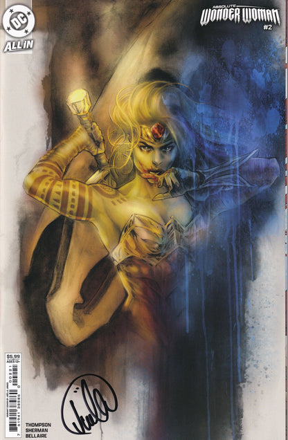 Absolute Wonder Woman #2 Cover B Joelle Jones Signed