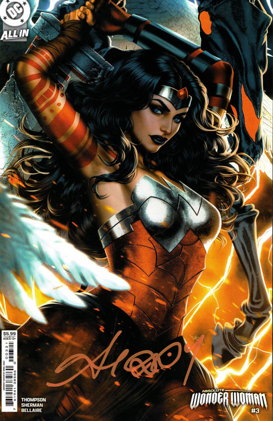 Absolute Wonder Woman #3 Cover B Ariel Diaz Signed - Telcomics