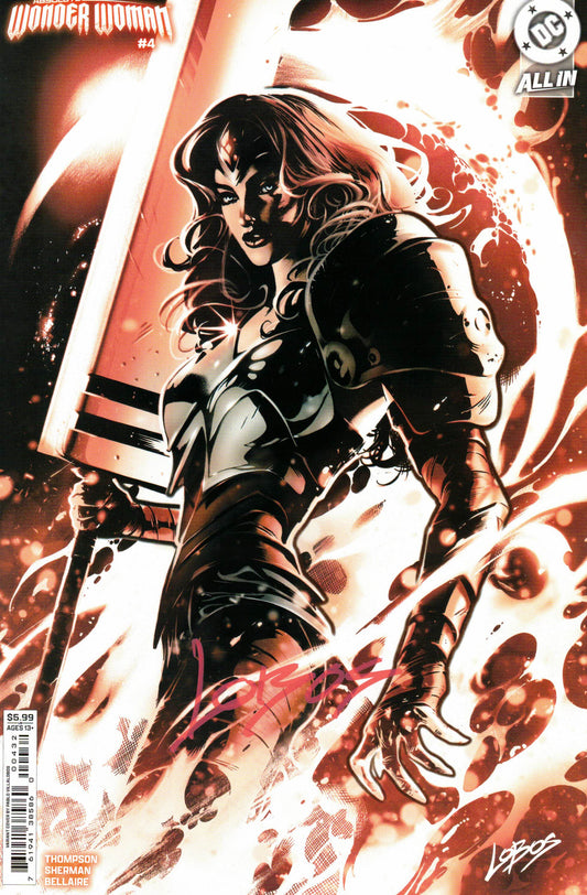 Absolute Wonder Woman #4 Cover F Pablo Villalobos Signed