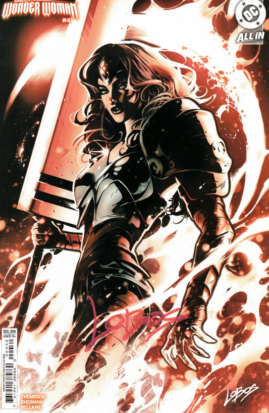 Absolute Wonder Woman #4 Megacon Signed Pablo Villalobos - Telcomics