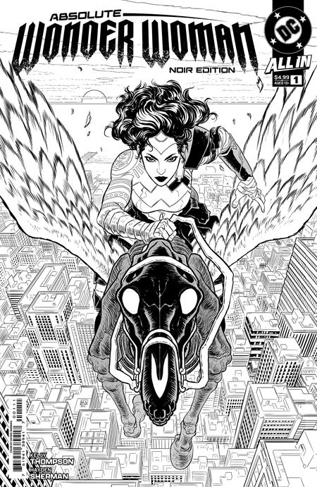 Absolute Wonder Woman Noir Edition #1 Cover A Hayden Sherman