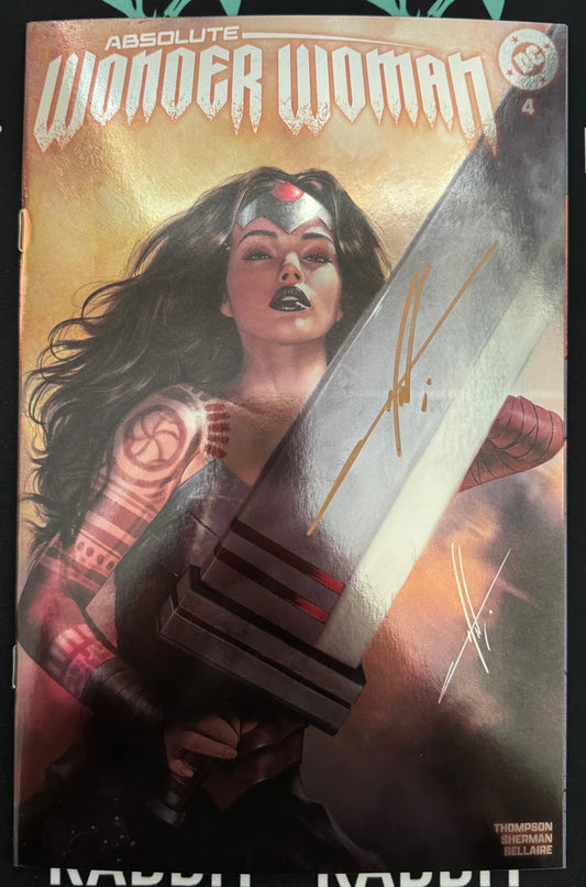 Absolute Wonder Woman #4 Megacon Signed Carla Cohen