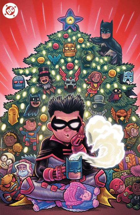 Batman Santa Claus Silent Night Returns #1 Dan Hipp Rub and Smell