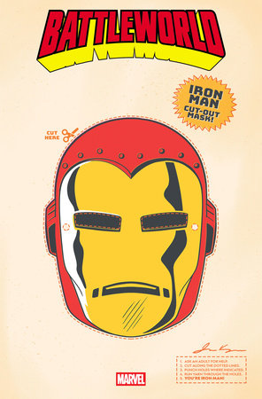 Battleworld #1 Retro Halloween Mask
