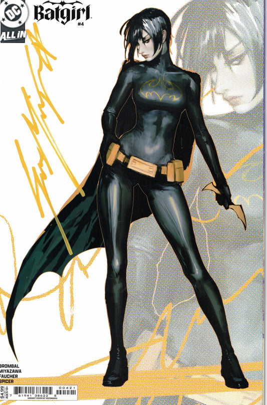 BatGirl #4 Sozomaika Card Stock Megacon Signed