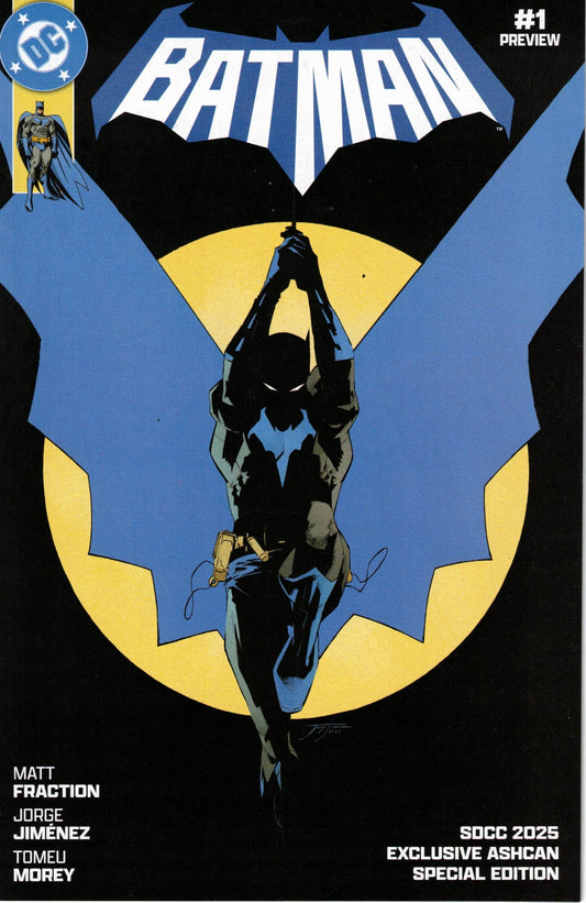Batman #1 Preview Ashcan SDCC 2025 Exclusive Ashcan