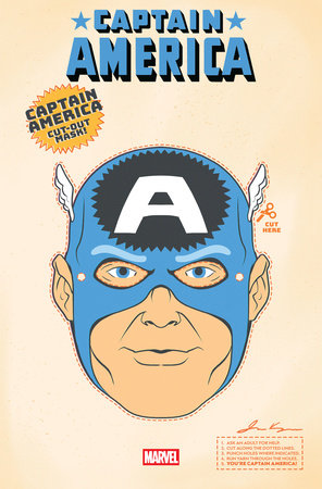 Captain America #3 Retro Halloween Mask