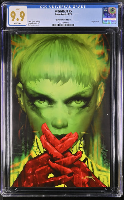 W0rldtr33 #5 - TelComics Dan Quintana The Only CGC9.9