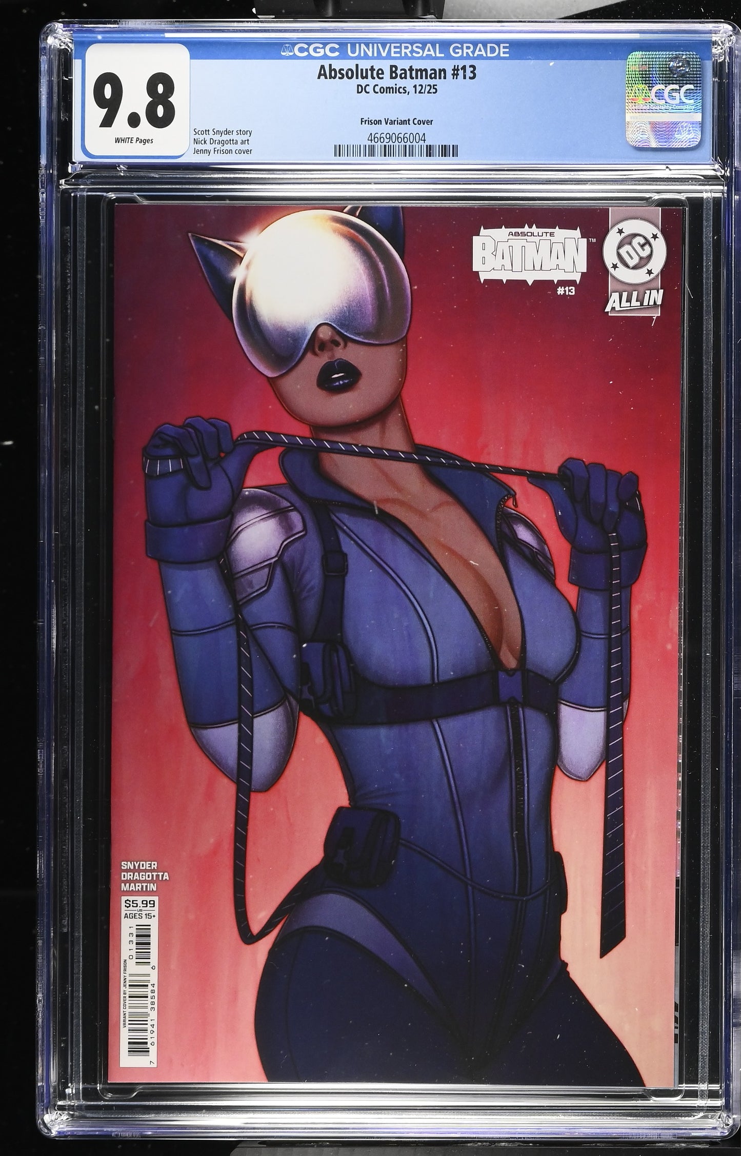 Absolute Batman #13 Cover Jenny Frison CGC 9.8