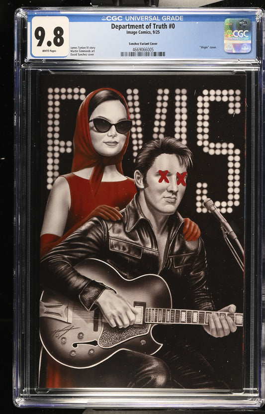 Department of Truth #0 TelComics Exclusive CGC 9.8