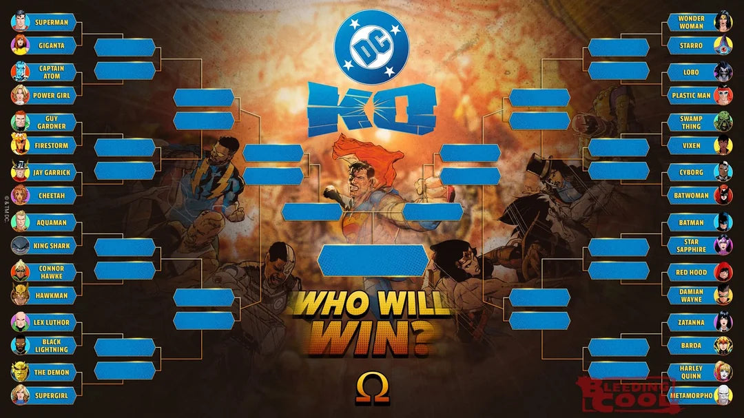 DC KO Bracket Promo Poster 24"x36" (60.96cm x 91.44cm)