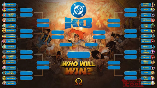 DC KO Bracket Promo Poster 24"x36" (60.96cm x 91.44cm)