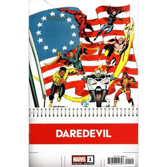 Daredevil #1 2026 Sal Buscema 1:50 Calendar Hidden Gem Variant