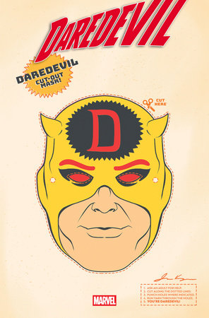 Daredevil #25 Retro Halloween Mask