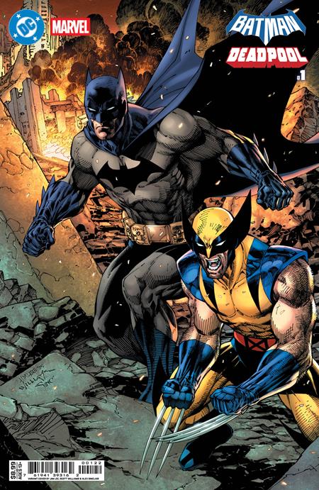 DC Marvel Batman Deadpool #1 Cover K Jim Lee ~ Pre-Sale 11/19