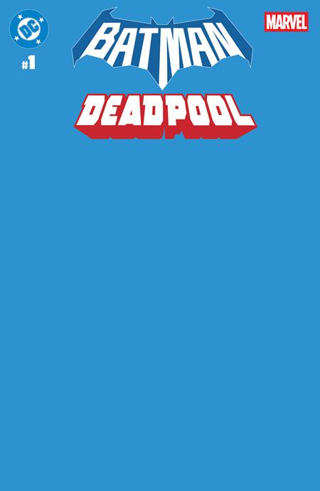 DC Marvel Batman Deadpool #1 Cover U Blank Sketch ~ Pre-Sale 11/19