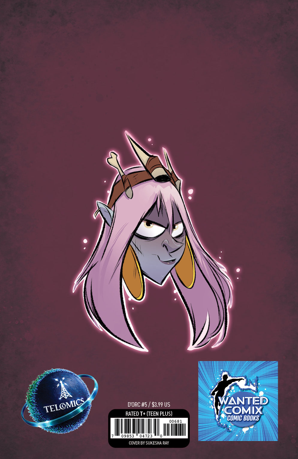 D'ORC #6 TelComics Exclusive Sukesha Ray Card Stock Foil