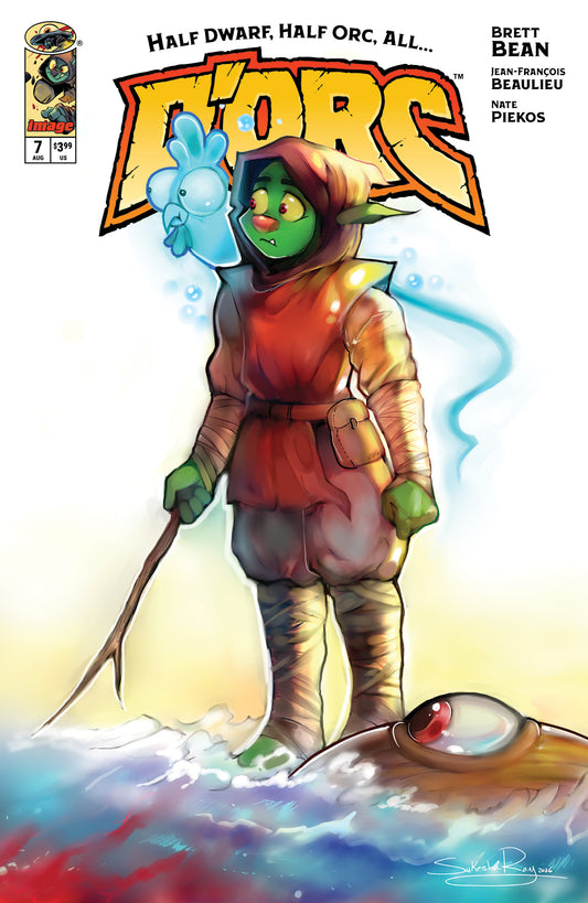 D'ORC #7 TelComics Exclusive Sukesha Ray Card Stock available at TelComics