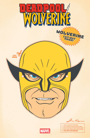 Deadpool/Wolverine #9 Retro Halloween Mask