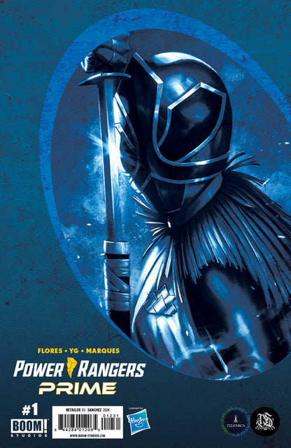 Power Rangers Prime #1 David Sanchez Exclusive - Telcomics