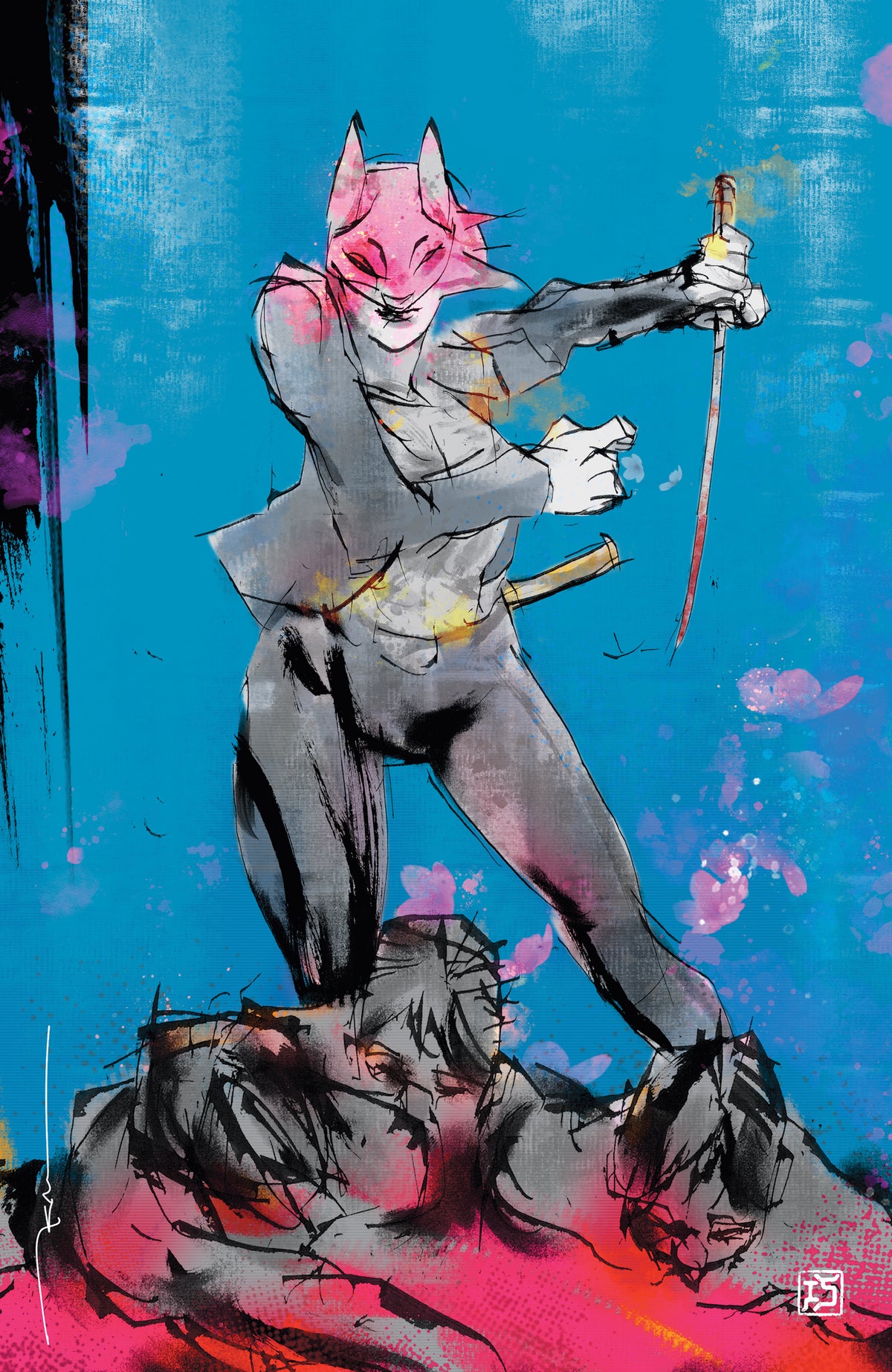 Exquisite Corpses Fox Mask Killer #1 TelComics Exclusive Takumi