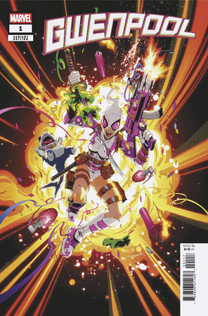 Gwenpool #1 Godtail 1:25 Ratio - Telcomics