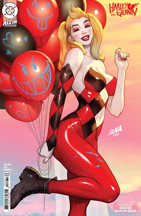 Harley Quinn #46 Cover E David Nakayama Card Stock