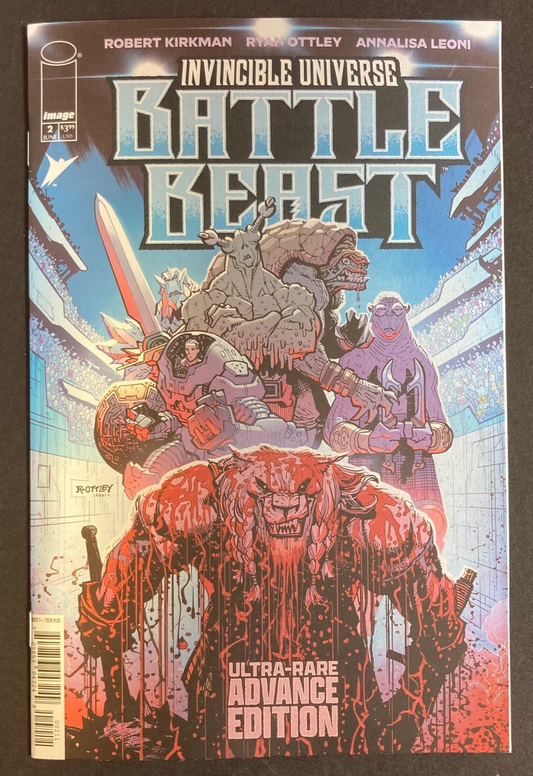 Invincible Battle Beast #2 Ultra-Rare Advance Edition