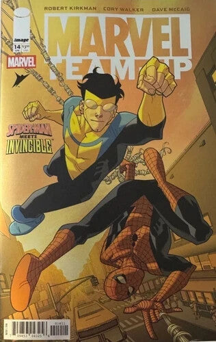 Marvel Team-Up #14 Spider-Man meets Invincible Foil re-Print